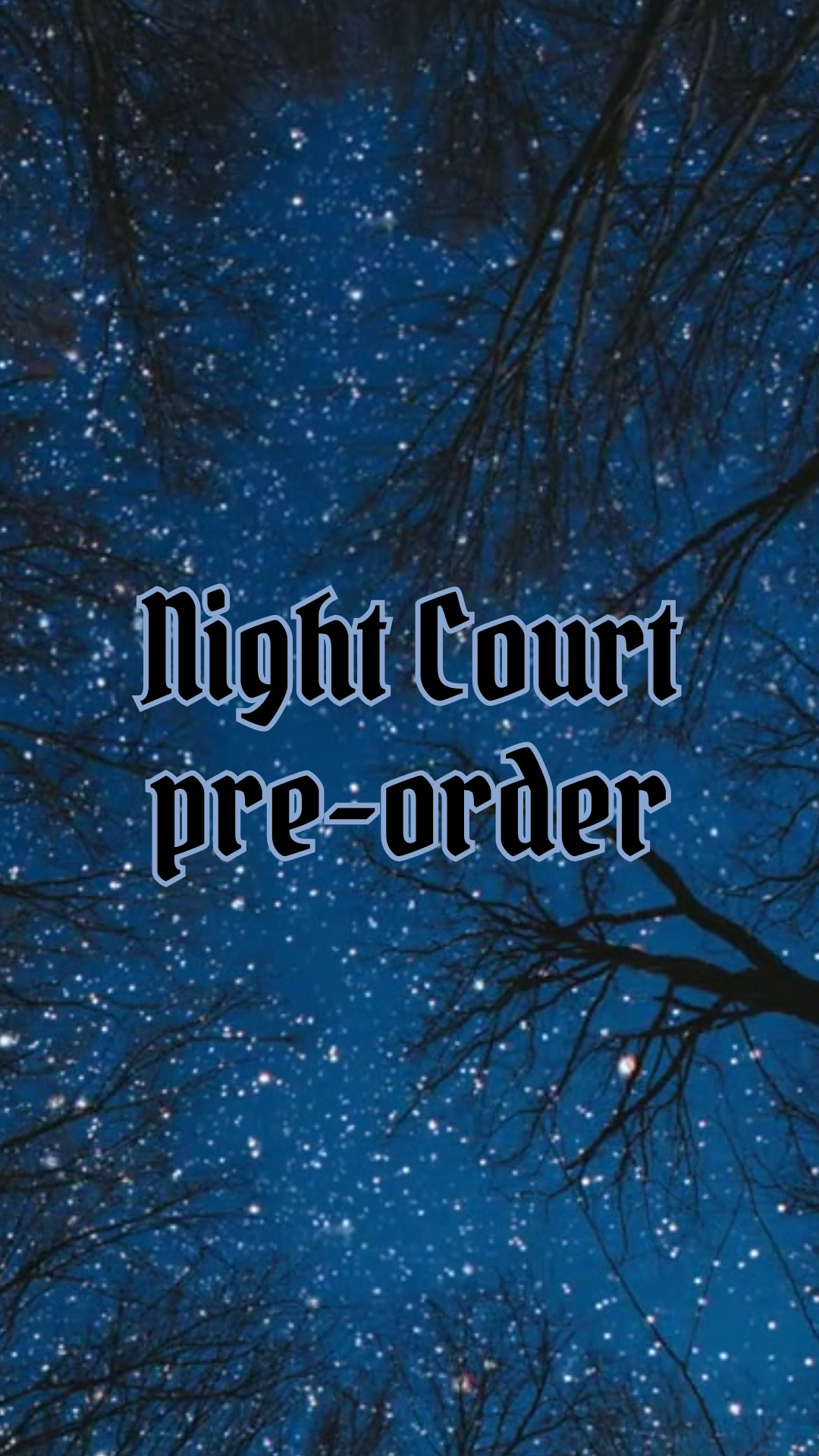 PRE ORDER - Night Court Cake Tub